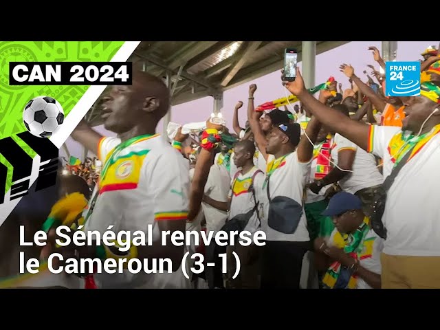 CAN 2024 : le Sénégal renverse le Cameroun et rêve d'une deuxième étoile • FRANCE 24