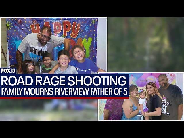 Father of 5 dead after road rage shooting in Riverview