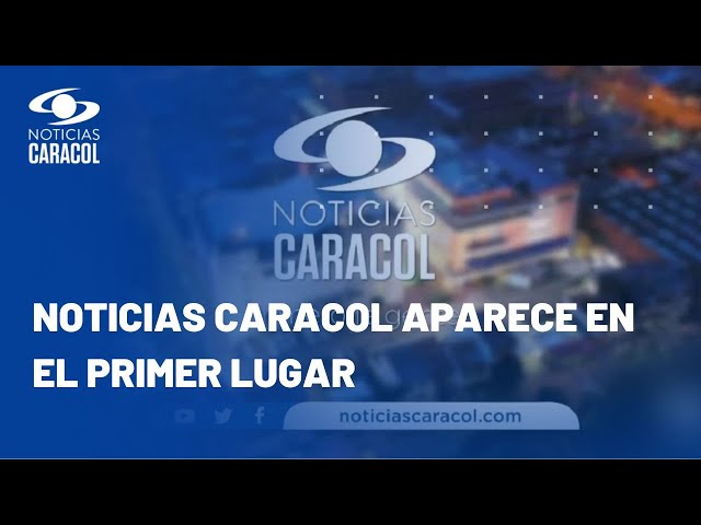 Estudio revela que, con un 45%, Noticias Caracol es el medio tradicional de preferencia en Colombia