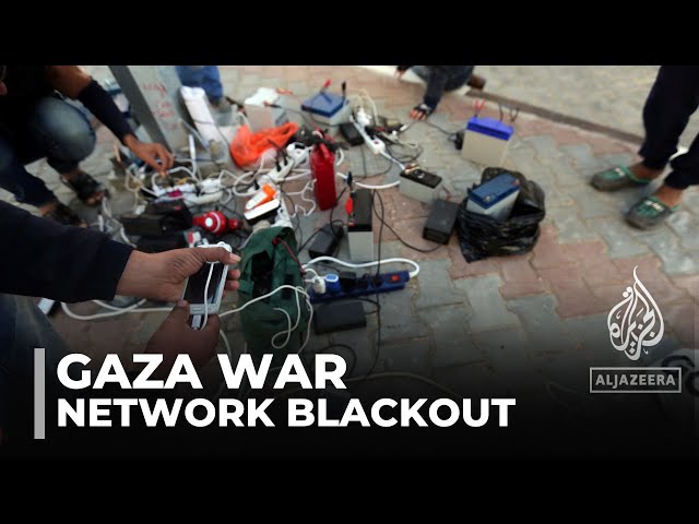 Telecommunications blackout: Gaza cut off for eight consecutive days