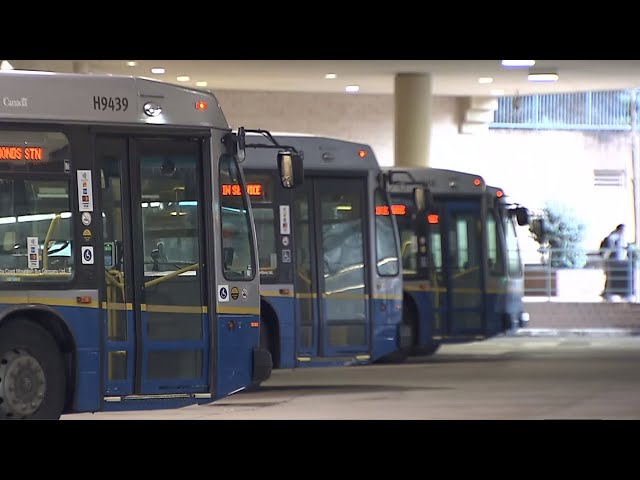 Possible transit supervisors strike could halt all Metro Vancouver bus and seabus trips on Monday