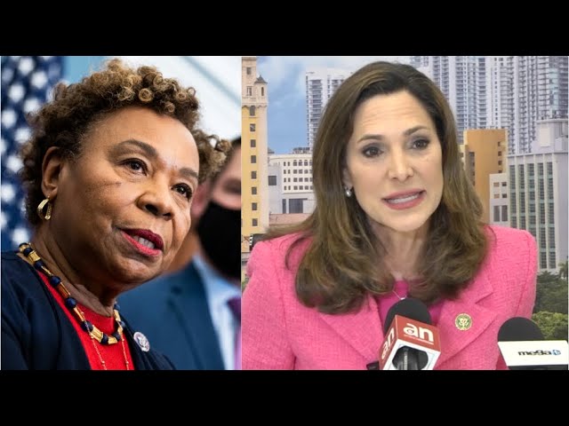 María Elvira Salazar se enfrenta a congresista demócrata Barbara Lee por defenderla dictadura cubana