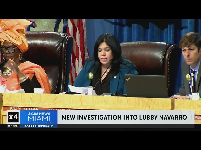 New investigation into Lubby Navarro