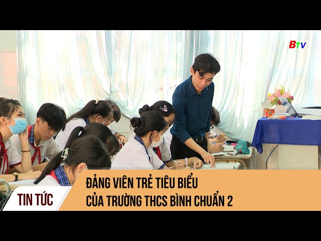 Đảng viên trẻ tiêu biểu của trường THCS Bình Chuẩn 2