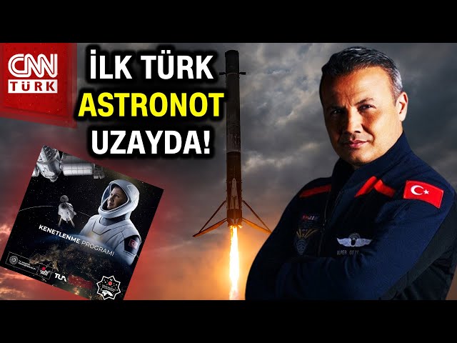 İstasyondan Mesaj Gönderecek! Türkiye'nin ilk Astronotu Alper Gezeravcı Uzaydaki Eve Varıyor #H