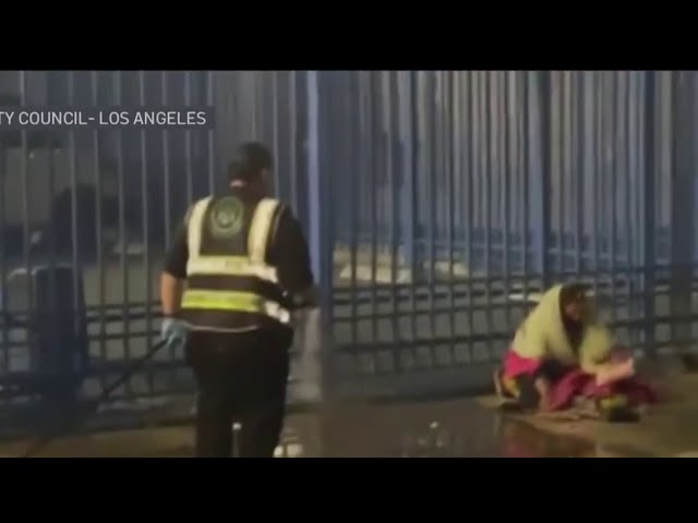 Nonprofit responds to worker spraying homeless man