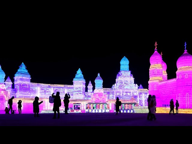 Live: Harbin Ice and Snow World wows visitors with spectacular sculptures – Ep. 15