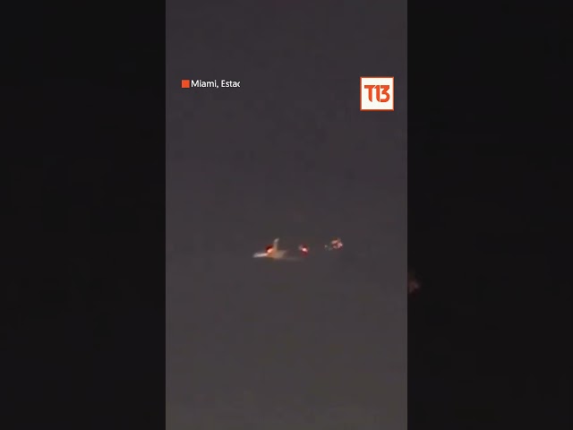 Boeing 747 se incendia en pleno vuelo por falla en el motor