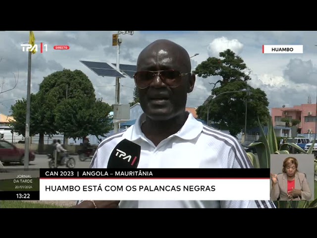 CAN 2023 Angola X Mauritânia - Huambo está com os Palancas Negras