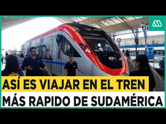 En Chile entra en operación el tren más rápido de Sudamérica