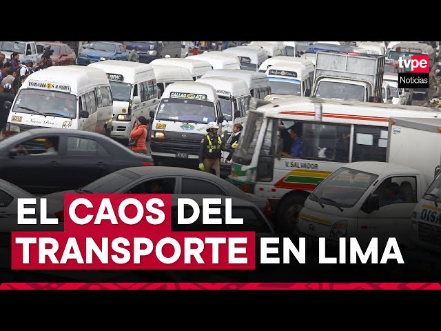 El transporte, otro de los problemas de Lima