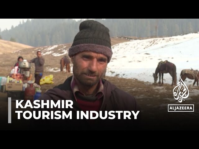 ⁣A prolonged dry spell across the Indian-administered Kashmir