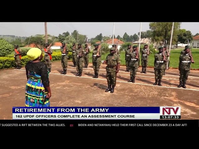 162 UPDF officers complete an assessment course