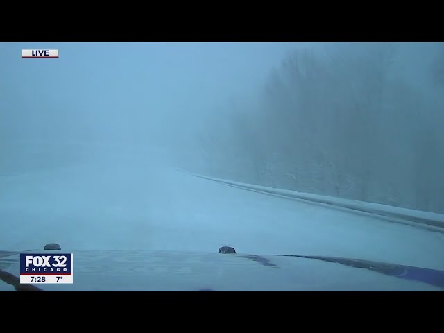 Indiana drivers urged to stay off roads amid Winter Storm Warning