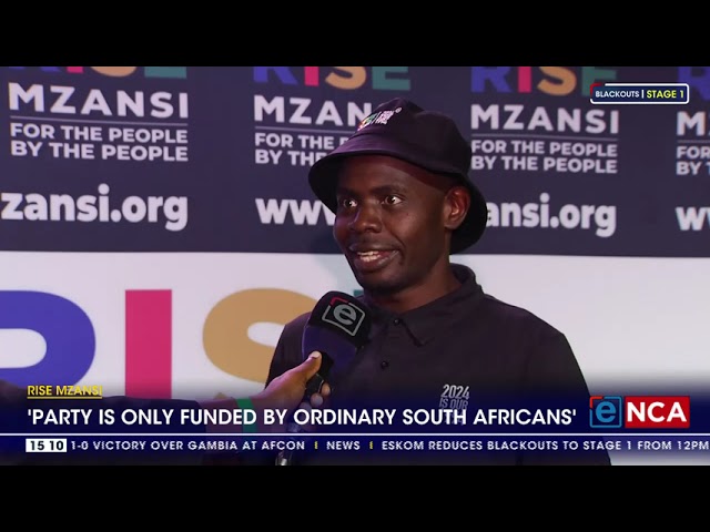 Rise Mzansi denies receiving funds from foreign governments