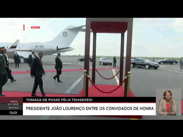 Tomada de posse Félix Tshisekedi - Presidente João Lourenço entre os convidados de honra