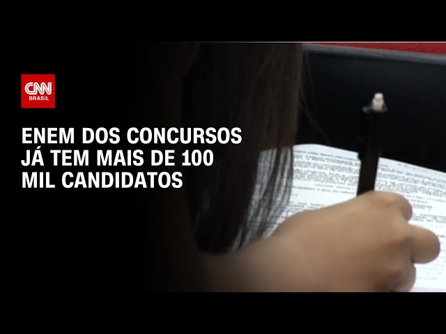 “Enem dos concursos” já tem mais de 100 mil candidatos | AGORA CNN