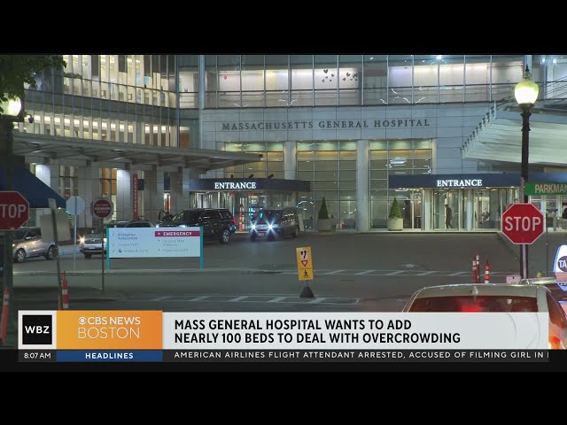 Mass General Hospital asking state for help with overcrowding