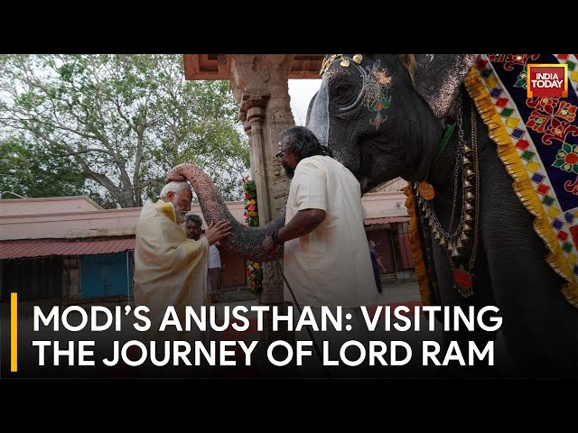 Prime Minister's Pilgrimage: PM Modi Retraces Journey Of Lord Ram