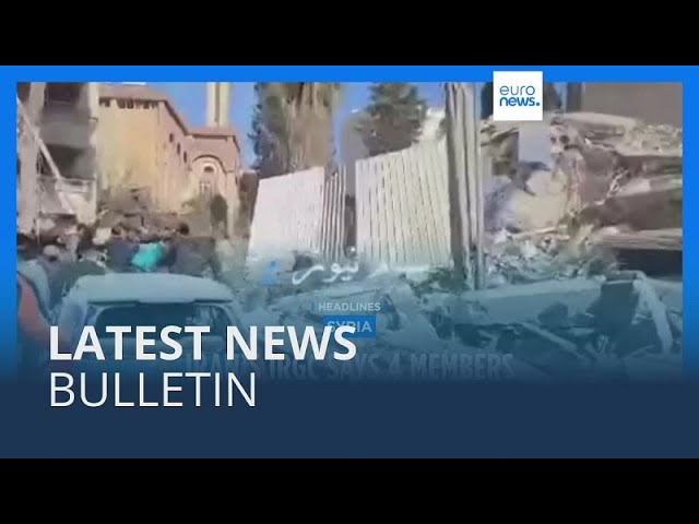 Latest news bulletin | January 20th – Evening