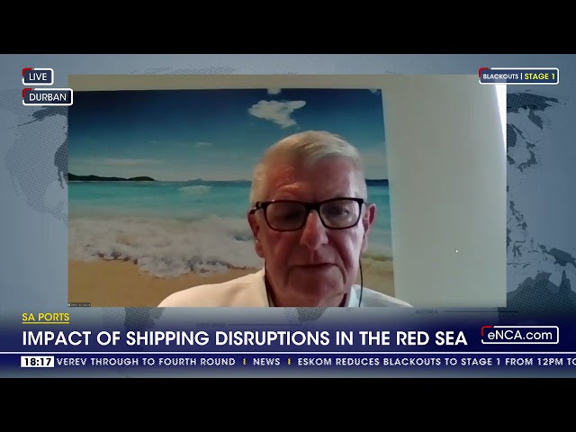 SA ports | Impact of shipping disruptions in the Red Sea