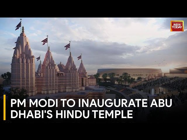 PM Narendra Modi to Inaugurate Swaminarayana Temple In Abu Dhabi