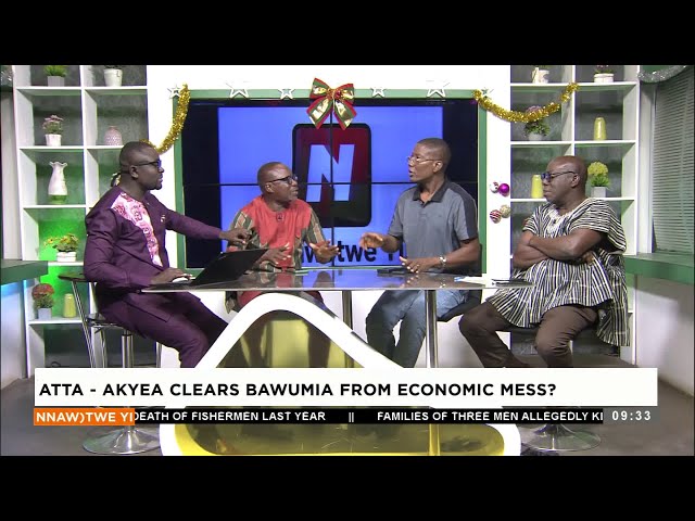 Atta - Akyea Clears Bawumia From Economic Mess? - Nnawotwi Yi on Adom TV (20-1-24)