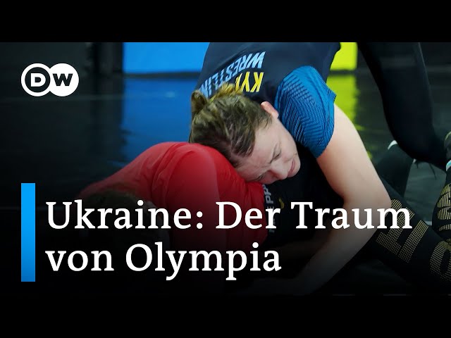 Ukrainische Ringerinnen: Olympiatraum in Kriegstrümmern | DW Nachrichten