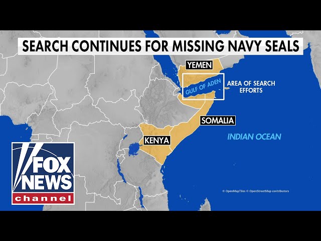 Two US Navy SEALs remain lost at sea following mission