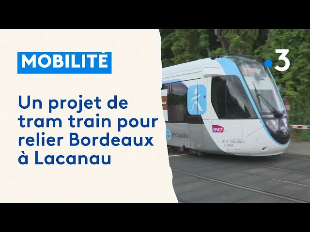 Un projet de tram train pour relier Bordeaux aux plages de Lacanau