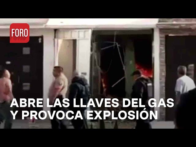 Se registra fuerte explosión por gas en Los Héroes Tecámac, Estado de México - Las Noticias