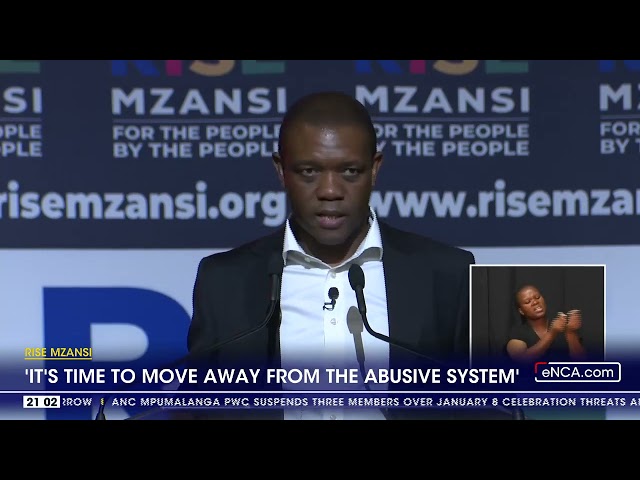 Rise Mzansi | It's time to move away from the abusive system: Zibi