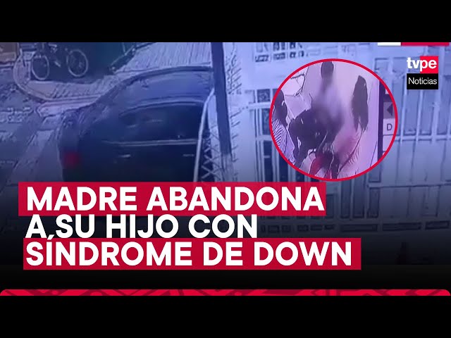 San Luis: Madre de Familia abandona a su hijo con síndrome de down