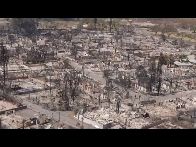 Army personnel still removing debris five months after Lahaina wildfires