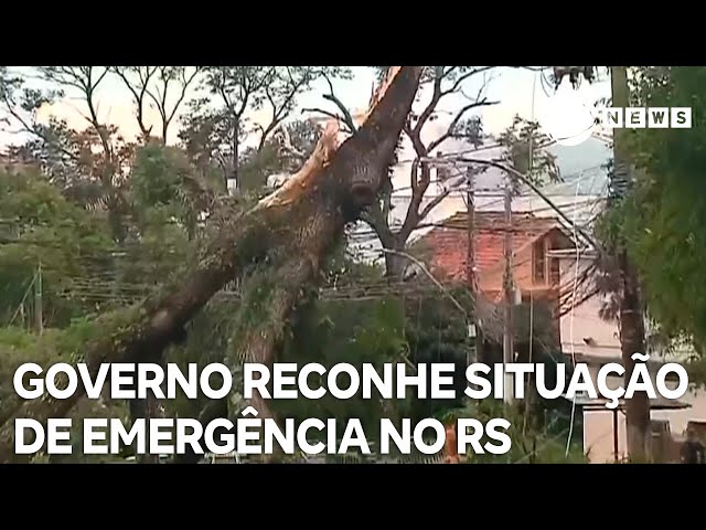 Governo Federal reconhece situação de emergência de 22 cidades do Rio Grande do Sul