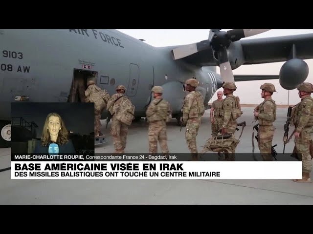 Irak : tirs de missiles contre les troupes de la coalition internationale • FRANCE 24