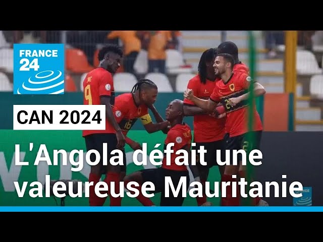 CAN 2024 : Dans un match spectaculaire, l'Angola défait une valeureuse Mauritanie • FRANCE 24