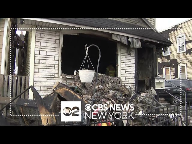 13 people displaced in Jersey City house fire