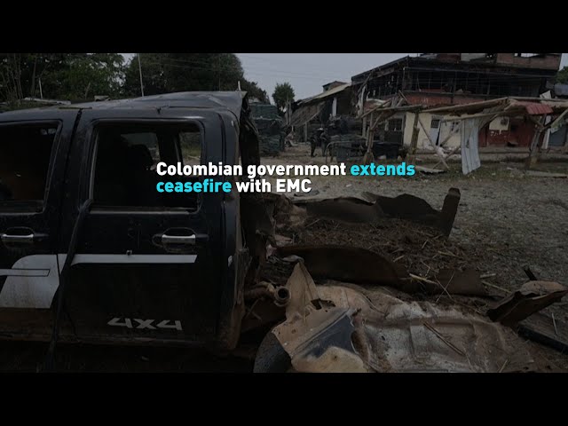 Colombian government extends ceasefire with EMC