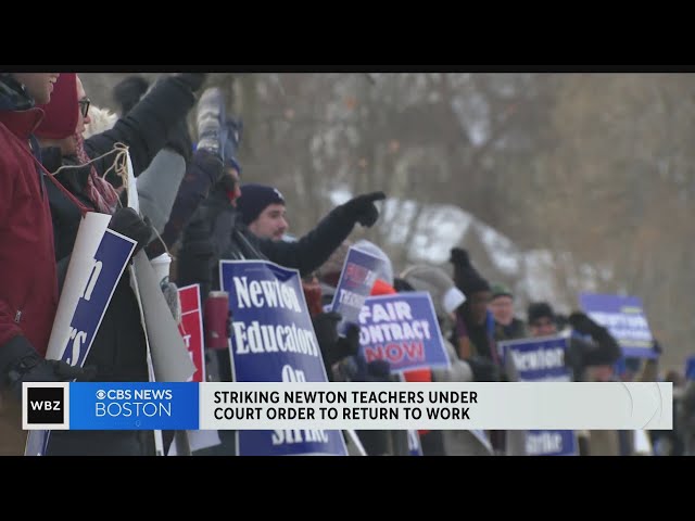 Newton teacher strike continues amid negotiations