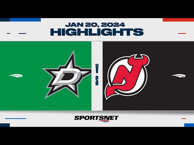 NHL Highlights | Stars vs. Devils - January 20, 2024