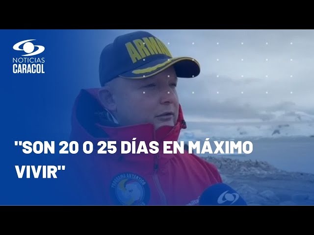 Expedición Antártica es una “experiencia es mágica": "Si no se duerme, no importa"