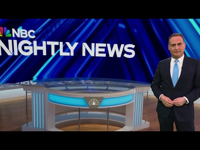 Nightly News Full Broadcast (January 20th)