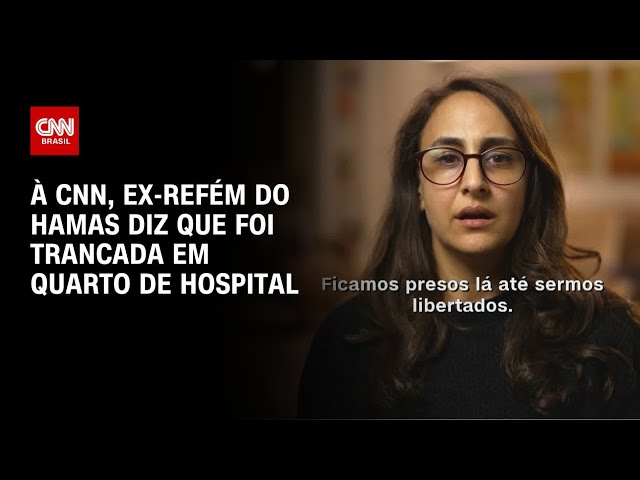 À CNN, ex-refém do Hamas diz que foi trancada em quarto de hospital | CNN PRIME TIME