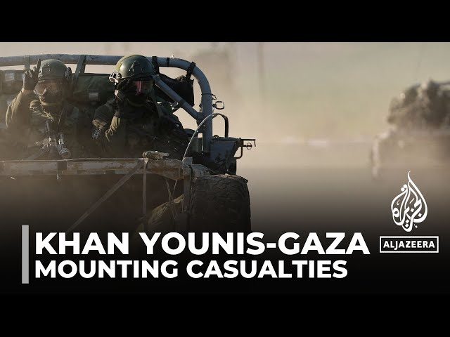 Israeli bombardment of Khan Younis: Mounting casualties across Gaza strip