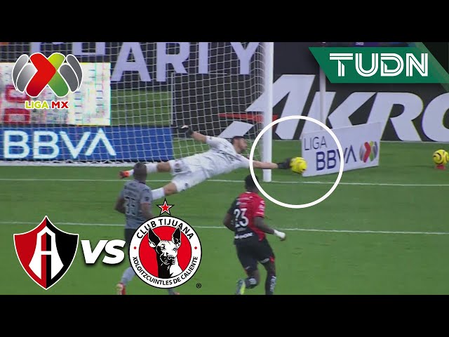 ¡ESTÁ EN PLAN GRANDE! Atajadón de Corona | Atlas 0-0 Tijuana | Liga Mx - CL2024 J2 | TUDN