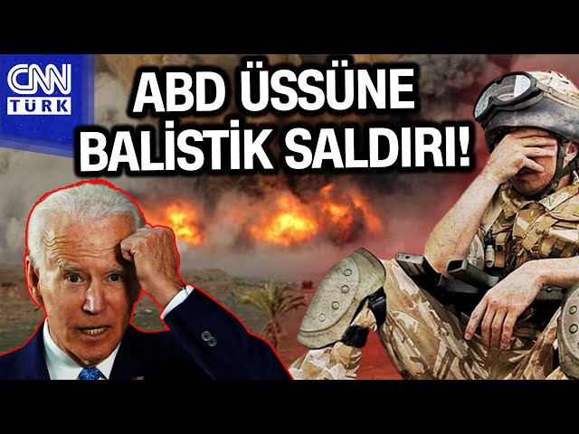 Irak'taki ABD Üssüne Saldırı! ABD Askerlerinde Beyin Hasarı Oluştu... #Haber