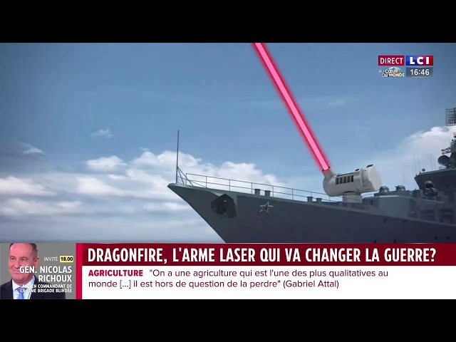 Dragonfire, l'arme laser qui va changer la guerre ?