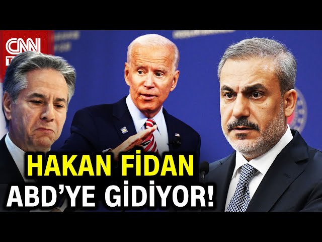 SON DAKİKA!Dışişleri Bakanı Hakan Fidan ABD'ye Gidiyor! #Haber