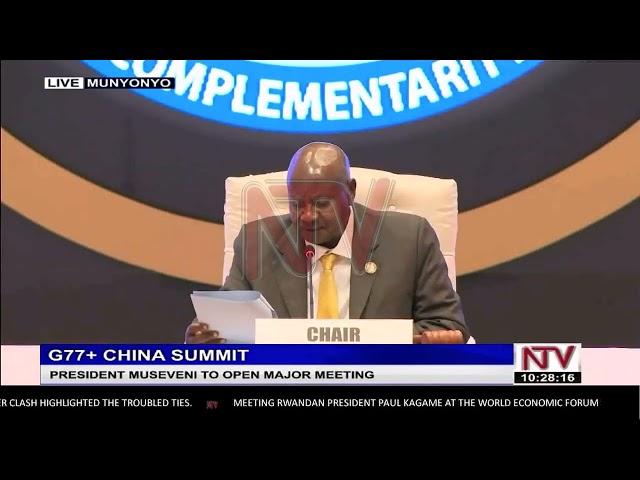 Museveni chairs G77+ China Summit, pledges inclusive development